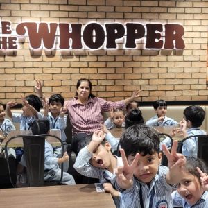 Students Fun Day Out at Burger King (11)